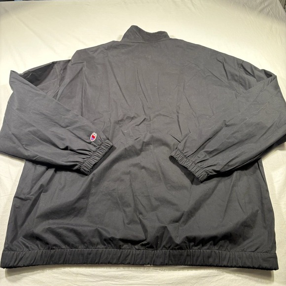 Champion Mens Gameday Full Zip Jacket Black X-Large New - Picture 6 of 6